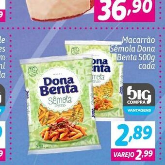 Supermercados Big Compra Macarrão oferta