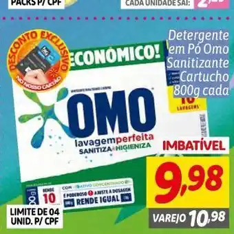 Detergente em pó
