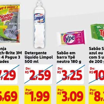 Mercado Extra Detergente oferta