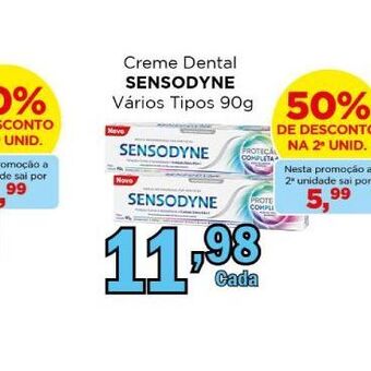 Supermercados Mundial Creme oferta