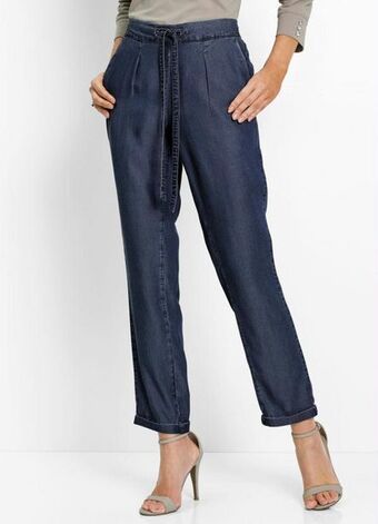 Posthaus Bonprix - calça jeans comfort azul escuro oferta