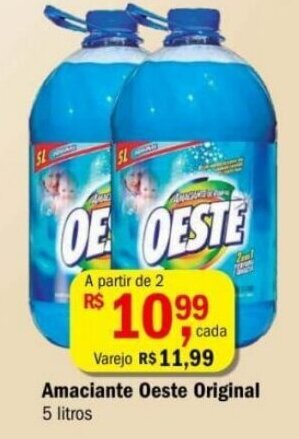 Ultrabox Amaciante Oeste original 5L oferta