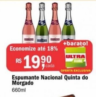 Espumante Nacional Quinta do Morgado 660ml