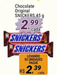 Chocolate Original Snickers 45g
