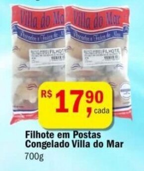 Ultrabox Filhote em Postas Congelado Villa do Mar 700g oferta