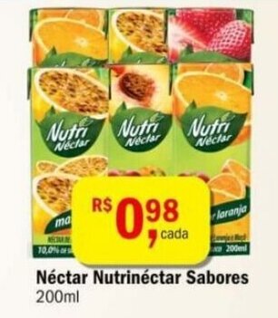 Nectar Nutrinectar sabores 200ml