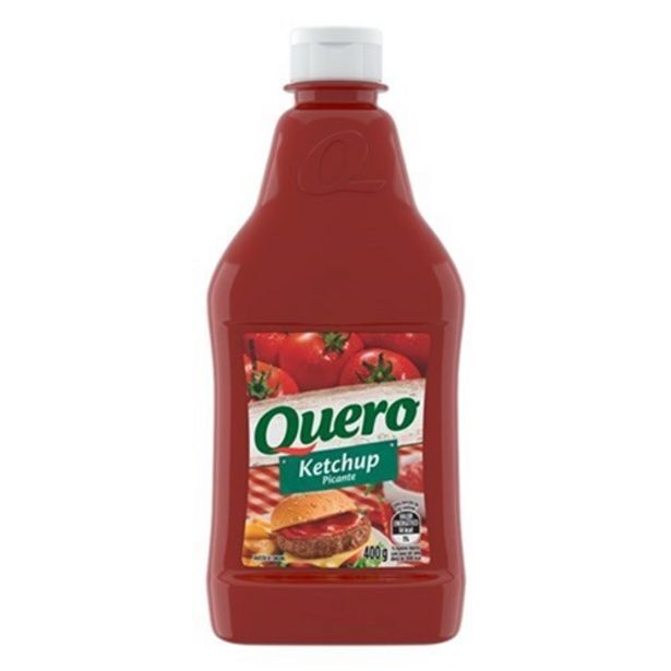Ketchup picante quero 400g oferta na Ourinhos Hipermercado