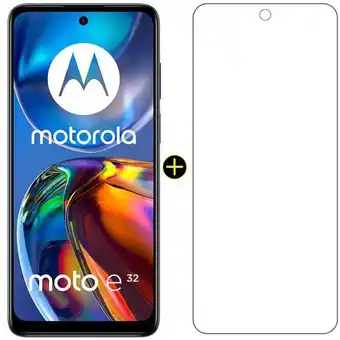 Kit celular motorola moto e32 grafite 64gb tela 6.5" 4gb ram + película y-protection moto e32