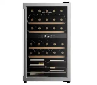 Carrefour Reembalado: adega brastemp 33 garrafas bzbb33be 110v oferta