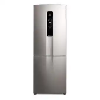 Carrefour Refrigerador bottom freezer electrolux de 02 portas frost free com 488 litros tecnologia inverter inox - ib55s oferta