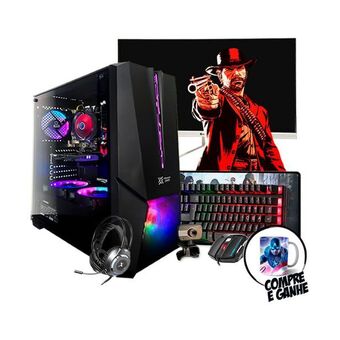 Carrefour Pc gamer completo intel i5 4º ger. gtx 1050ti 8gb hd 1tb oferta