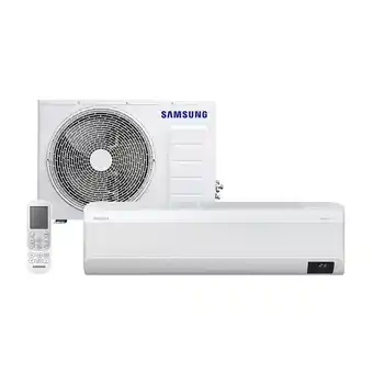 Carrefour Ar condicionado split inverter samsung windfree connect sem vento frio 18.000 btus ar18bvfaawknaz (220v) branco samsung oferta