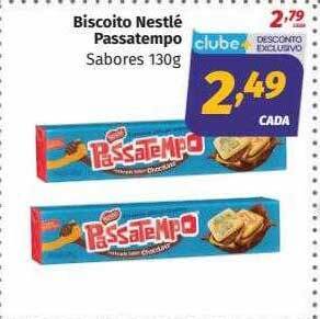 Supermercados Cidade Canção Biscoito nestlé passatempo oferta