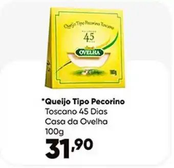 Zaffari Queijo tipo pecorino toscano 45 dias casa da ovelha oferta