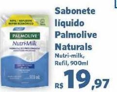 Sam's Club Sabonete líquido palmolive naturals 900ml oferta