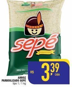 Mercantil Rodrigues Arroz parboilizado sepé tipo 1 / 1 kg oferta