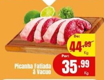 Barbosa Supermercados Picanha Fatiada a vacuo 1kg oferta