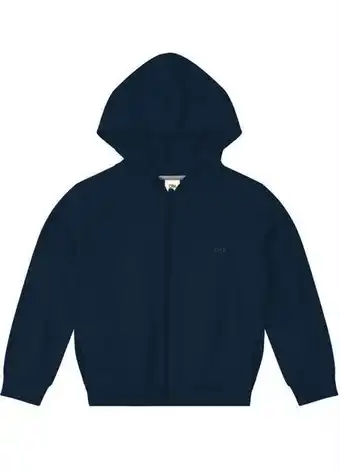 Posthaus Carinhoso - jaqueta azul marinho flanelado com capuz oferta