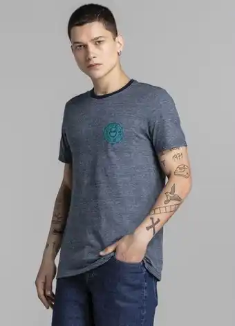 Enfim - camiseta azul marinho slim