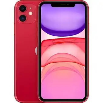 Iphone 11 apple (128gb) (product)red tela 6,1" câmera 12mp ios