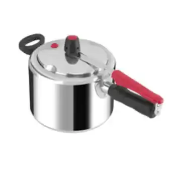 Novo Mundo Panela de pressão clock original, polida - 4.5l oferta