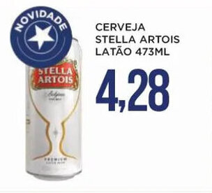 Apoio Mineiro Cerveja Stella Artois Latao 473ml oferta