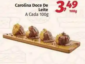 Supermercados Cidade Canção Carolina doce de leite oferta