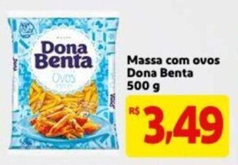 Extra Supermercado Massa com ovos Dona Benta 500g oferta