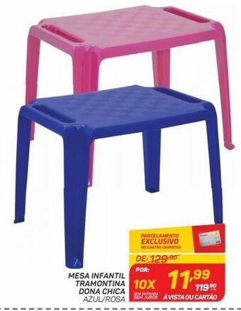 GBarbosa Mesa infantil tramontina dona chica oferta