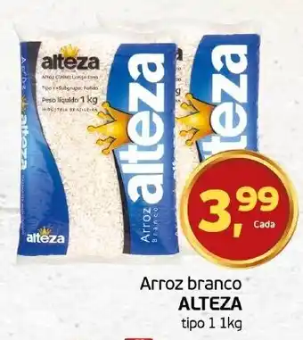 Cometa Supermercados Arroz branco Alteza tipo 1 1kg oferta