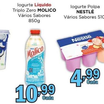 Supermercados Mundial Iogurte oferta