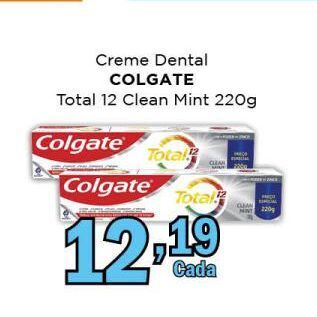 Supermercados Mundial Creme dental oferta