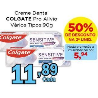 Supermercados Mundial Creme dental oferta