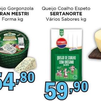 Supermercados Mundial Queijo oferta