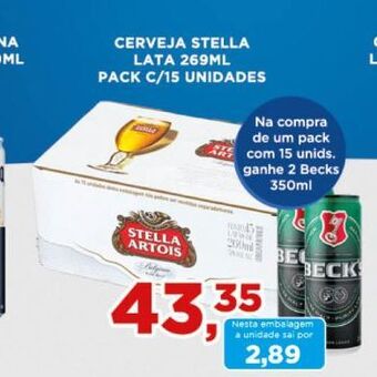 Supermercados Mundial Cerveja oferta