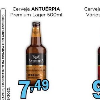 Supermercados Mundial Cerveja oferta
