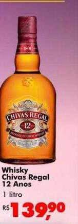 Whisky chivas regal 12 anos