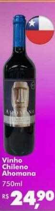Big Box Vinho chileno ahomana oferta