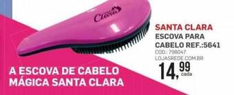Santa clara escova para cabelo