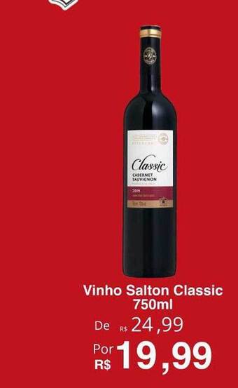 VN Autosserviço Vinho salton classic oferta