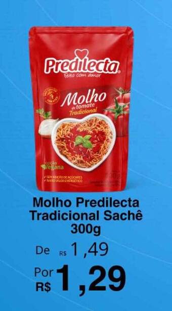 Molho predilecta tradicional sachê