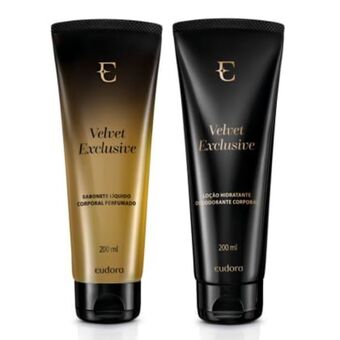 Combo exclusive: loção corporal 200ml + sabonete líquido 200ml
