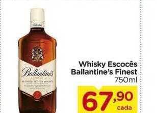 Carrefour Whisky escocês ballantine's finest oferta
