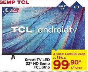 Carrefour Smart tv led 32 oferta