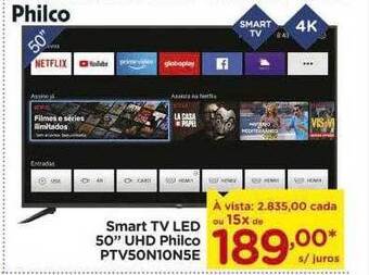 Carrefour Smart tv led 50 oferta