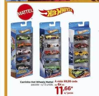 Carrefour Carrinho hot wheels mattel oferta