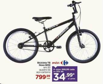 Carrefour Bicicleta tb noxx bmx oferta