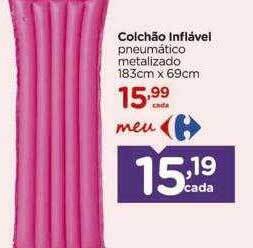 Colchão inflável