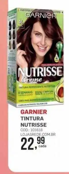 Lojas Rede Garnier tintura nutrisse oferta