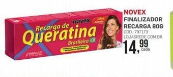 Lojas Rede Novex finalizador recarga oferta